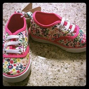 Little Ladies Floral Shoes