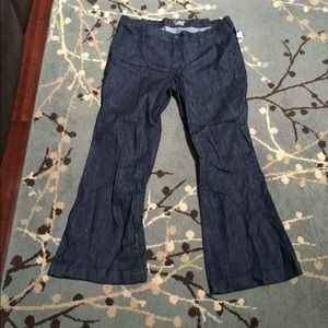 Old navy trousers