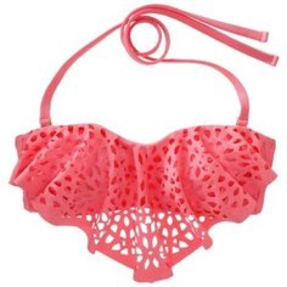 Coral Bathing Suit Top