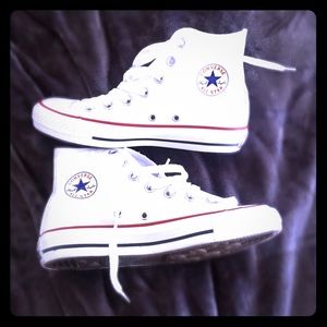 White High Top Converse