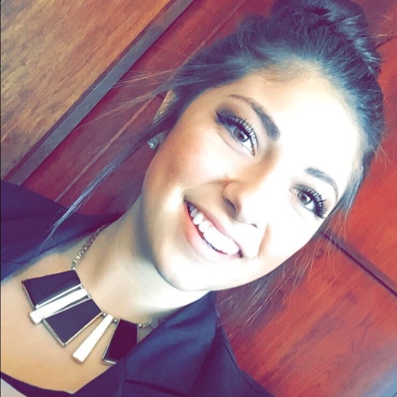 Black and white necklace