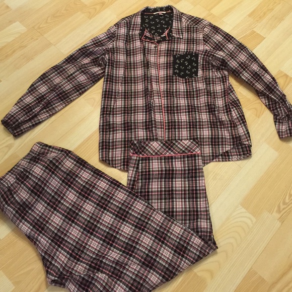 Victoria's Secret Other - 🔴FINAL PRICE🔴VS Flannel PJ Set