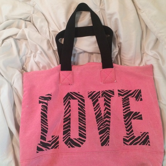 VS/Pink beach tote - Picture 2 of 4