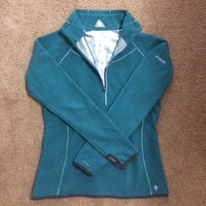 Columbia Teal Omni-Heat Half Zip