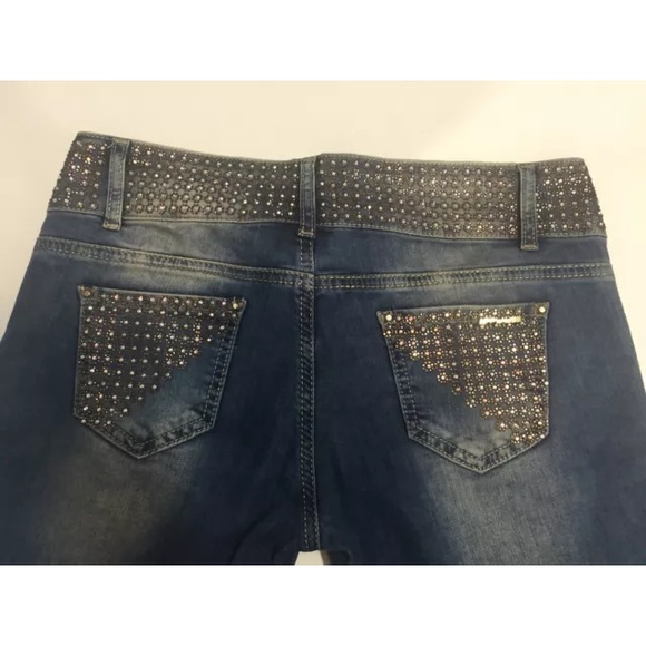 ❌SOLD AT EBAY ❌Women jeans with stones - Picture 3 of 4