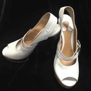 Chloe Cream Platform Sandal