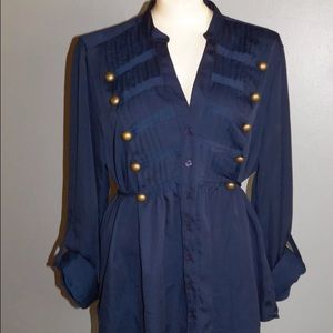 TORRID BNWT MILITARY STYLE TOP SIZE 1x