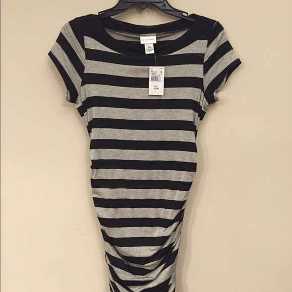 Striped Maternity dress, new with tags, size small