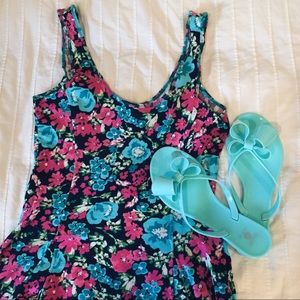 NWOT Skater Floral Dress