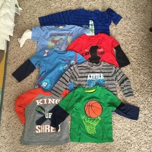 18 months Infant/toddler boys long sleeve shirts