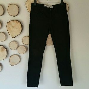 Anthropologie Black Cropped Pants