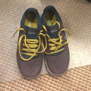 Nike Free 3.0 Size 7 burgundy/oxblood/grey/navy