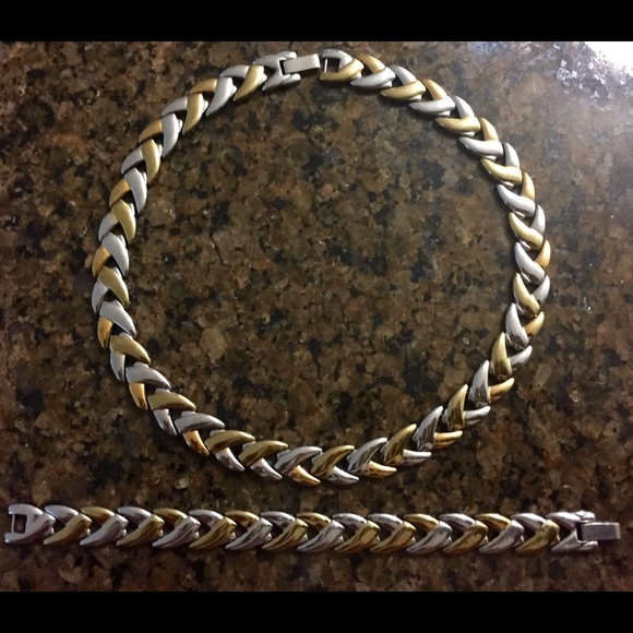 STAINLESS STEEL NCK AND BRACE  SET
