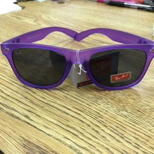 Purple Ray-bans