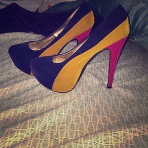 COLORBLOCK HEELS