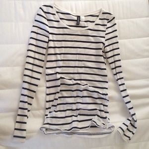 Striped long sleeve