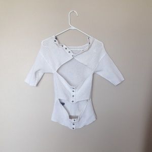 Alexander Wang Open Cut Top