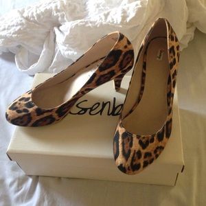 animal print heels