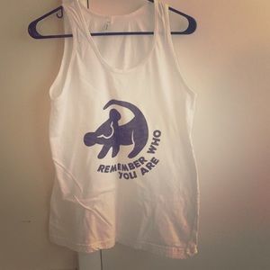 Lion king tank top