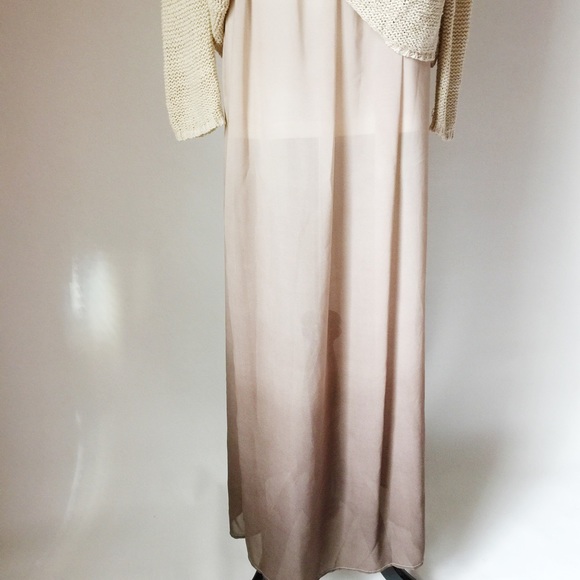 Sheer Ombre Maxi Skirt - Picture 2 of 4