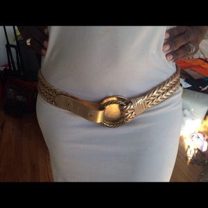 Ralph Lauren leather Braided Belt