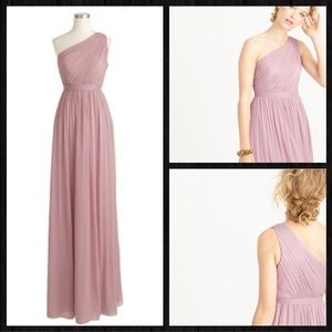 J. Crew Kylie Long Bridesmaid Dress Silk