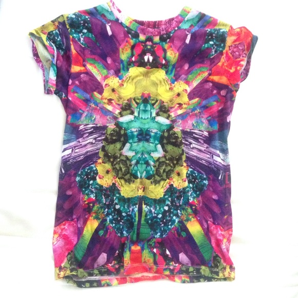 Asos kaleidoscope print t shirt