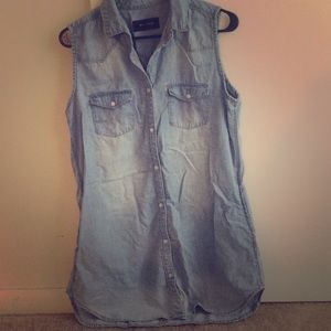 Denim tunic