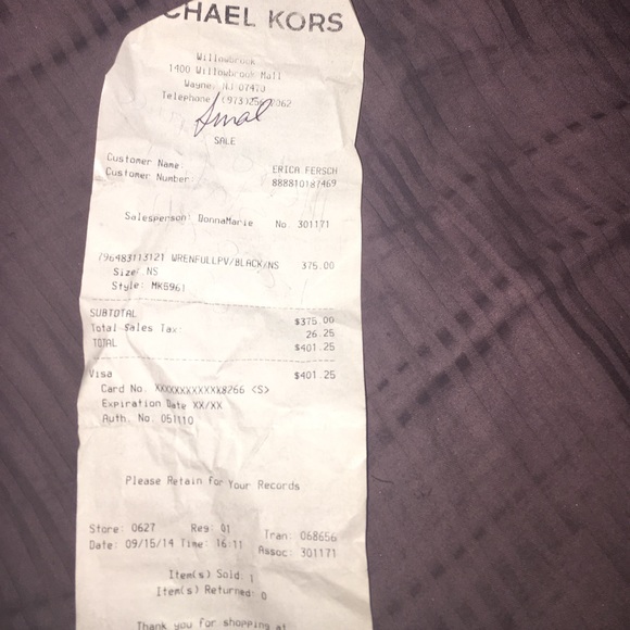 Black MK watch LIMITED EDITION with gold stones - Picture 4 of 4