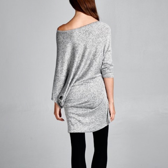 "Moment's Indulgence" Slouchy Dress - Picture 2 of 4