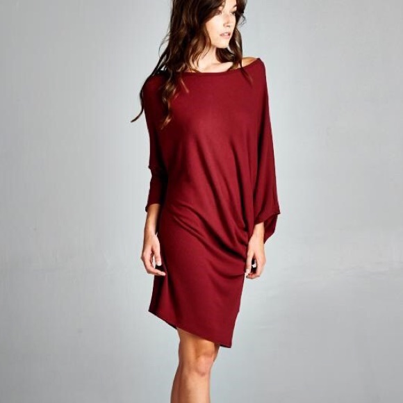 "Moment's Indulgence" Slouchy Dress - Picture 3 of 4