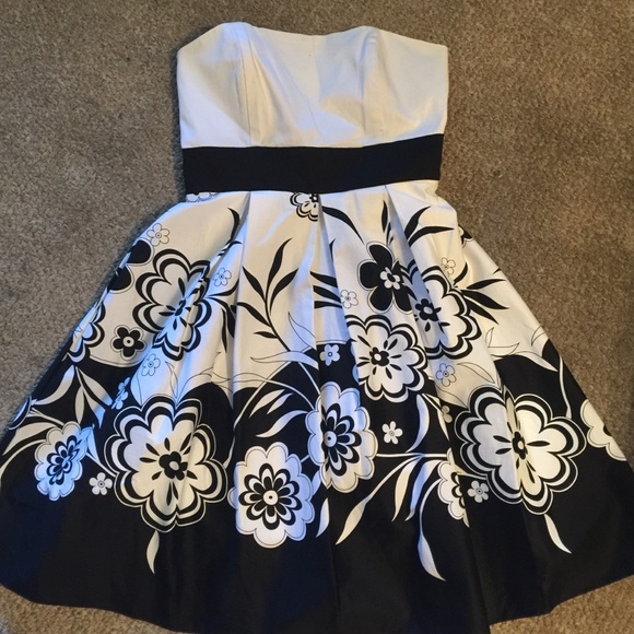 A.P.N.Y. Black and White Dress