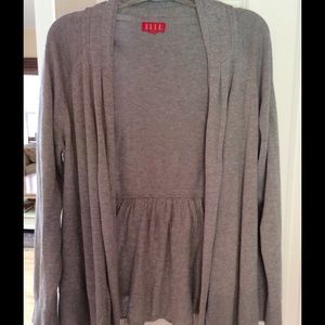 Slouchy grey cardigan