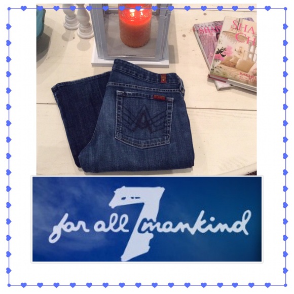 ❤️👖🌼1/2 OFF 7 FOR ALL MANKIND BOOTCUT JEANS🌼👖