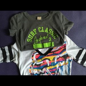 Size XS Graphic Tee Pack Hollister / Fox