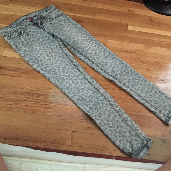 Leopard Print Jeans
