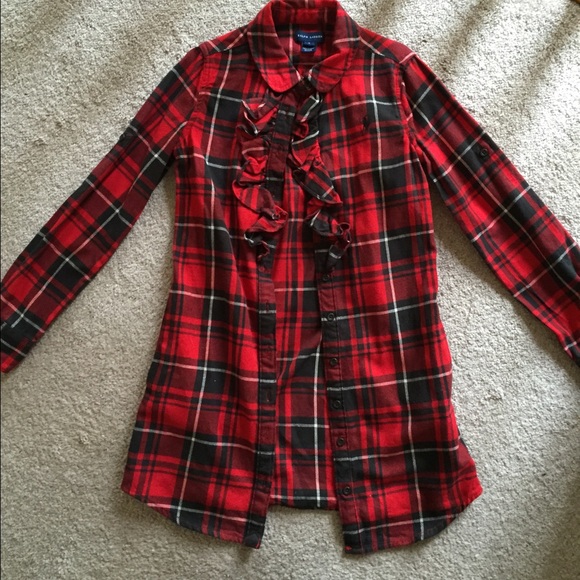 Ralph Lauren Tops - Ralph Lauren plaid long sleeved button down shirt