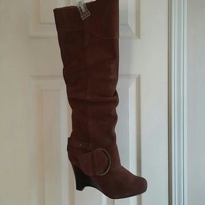 Brand New Tan Suede Boots