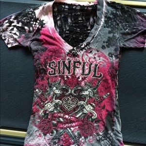 Sinful tee!