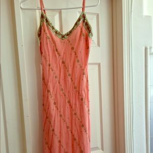 AUTH Betsey Johnson silk dress fits like a med