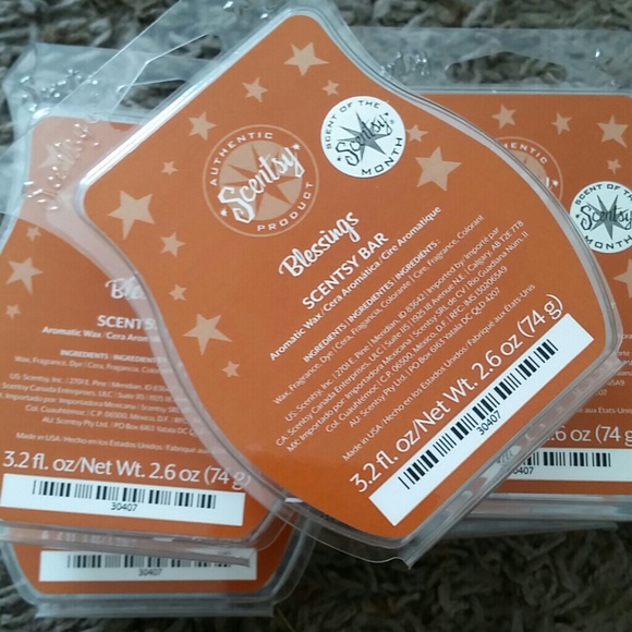5 scentsy bars all blessings