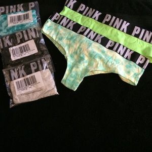 PINK VS (5) Large Yoga Panties