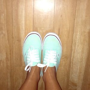 Used light green vans !
