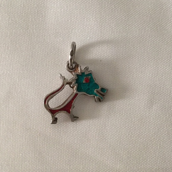 Leo the Lion Sterling Silver Charm.