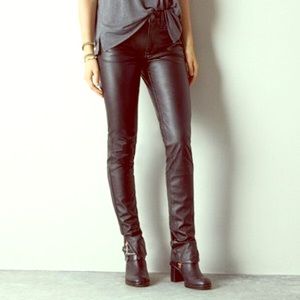🎉🎉Faux black leather pants