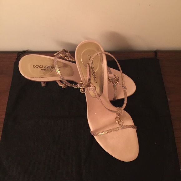 Dolce and Gabbana sandals, size 7.5 - Picture 1 of 4