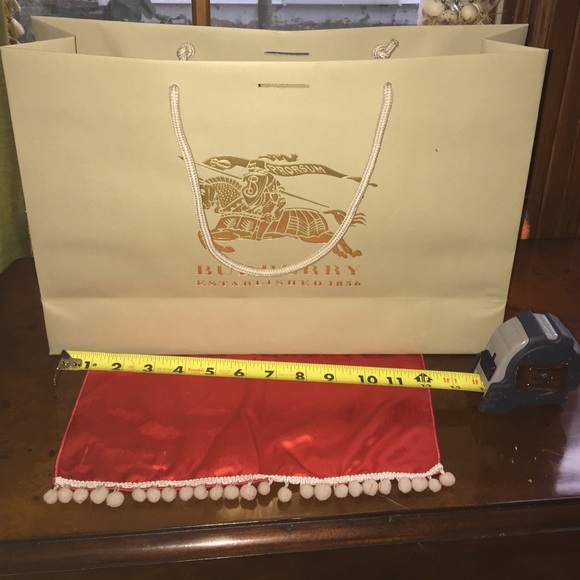 Burberry Prorsum shopping bag