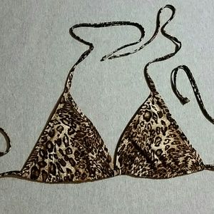 XL Fredericks of Hollywood String Bikini Top