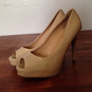 Nude Guess Heels