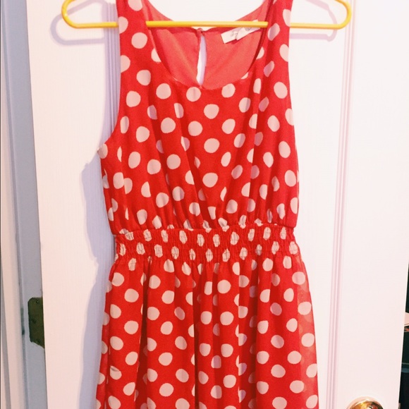 Red Polka Dot Dress